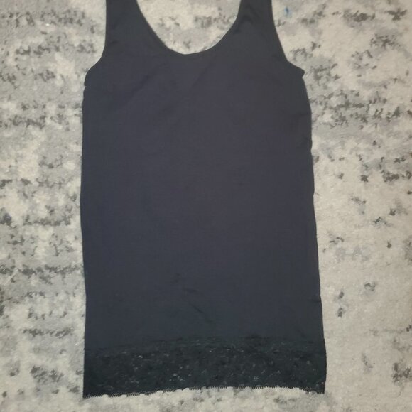 XOXO Other - XOXO Undershirt Black Lace Bottom || GUC || Small